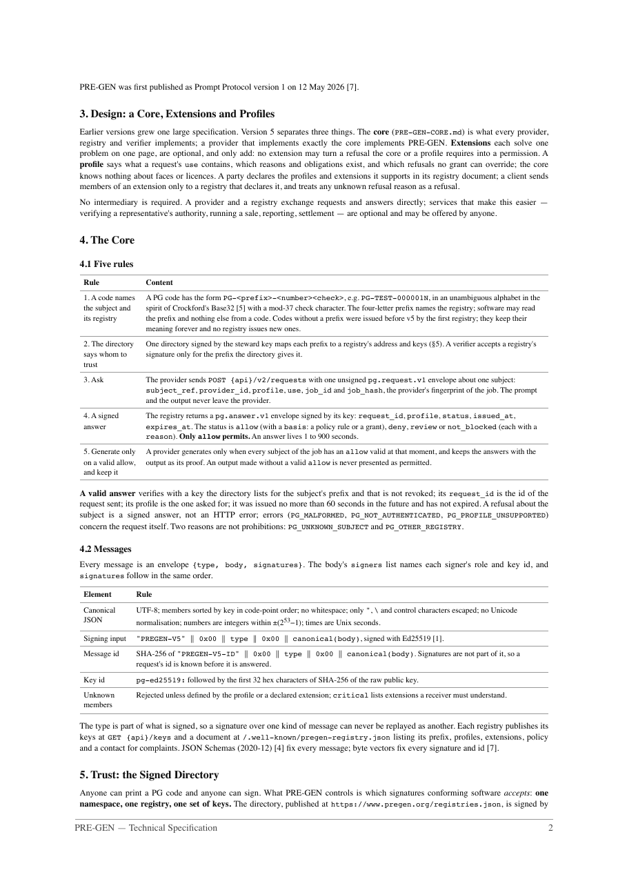 PRE-GEN v5, page 2 of 6